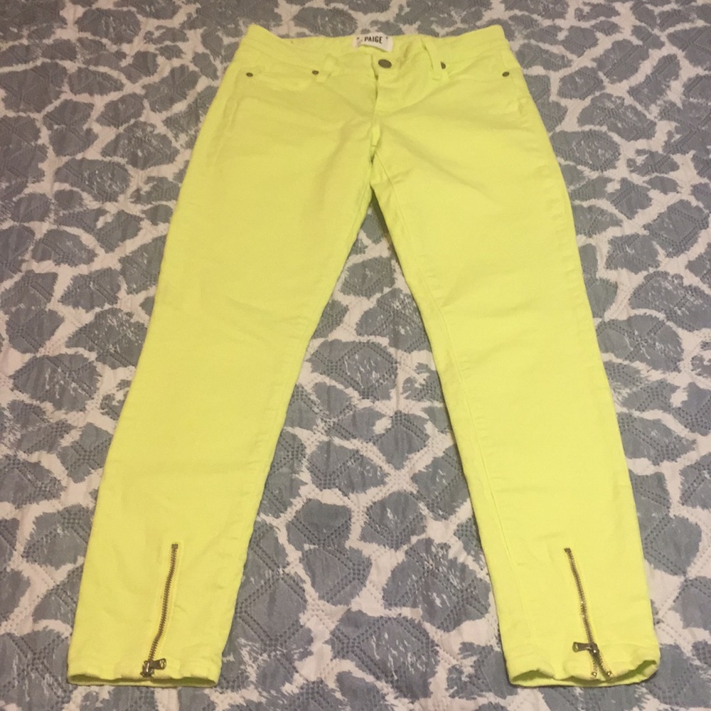 PAIGE skinny ankle jeans size 27/28